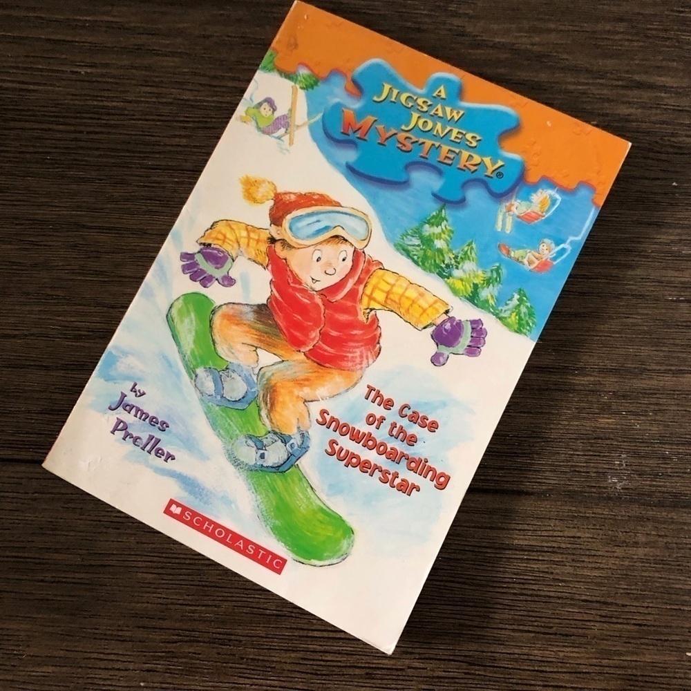 A Jigsaw Jones Mystery: The Case of the Snowboarding Superstar by: James Preller